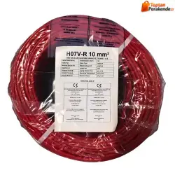 Hes Nya Kablo 10 mm² Kırmızı ( H07v-R )